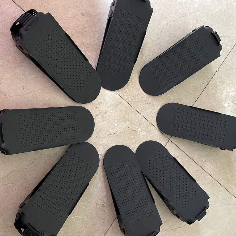 Shoe Slots Space Saver for Closet.  Used gently